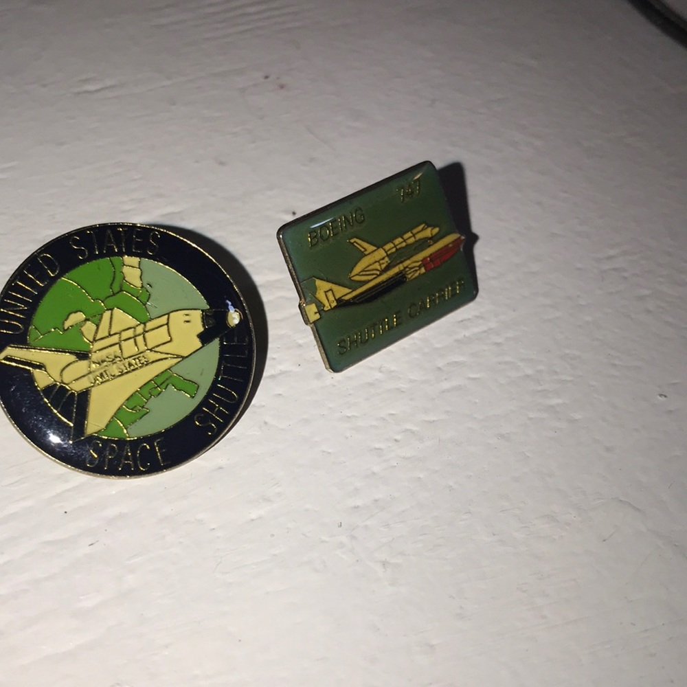 Space shuttle original pins